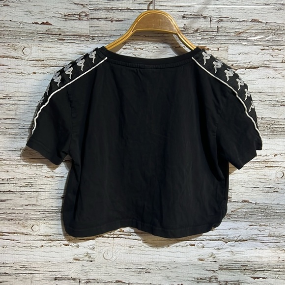Kappa black and white crop top  size XS - Picture 5 of 7